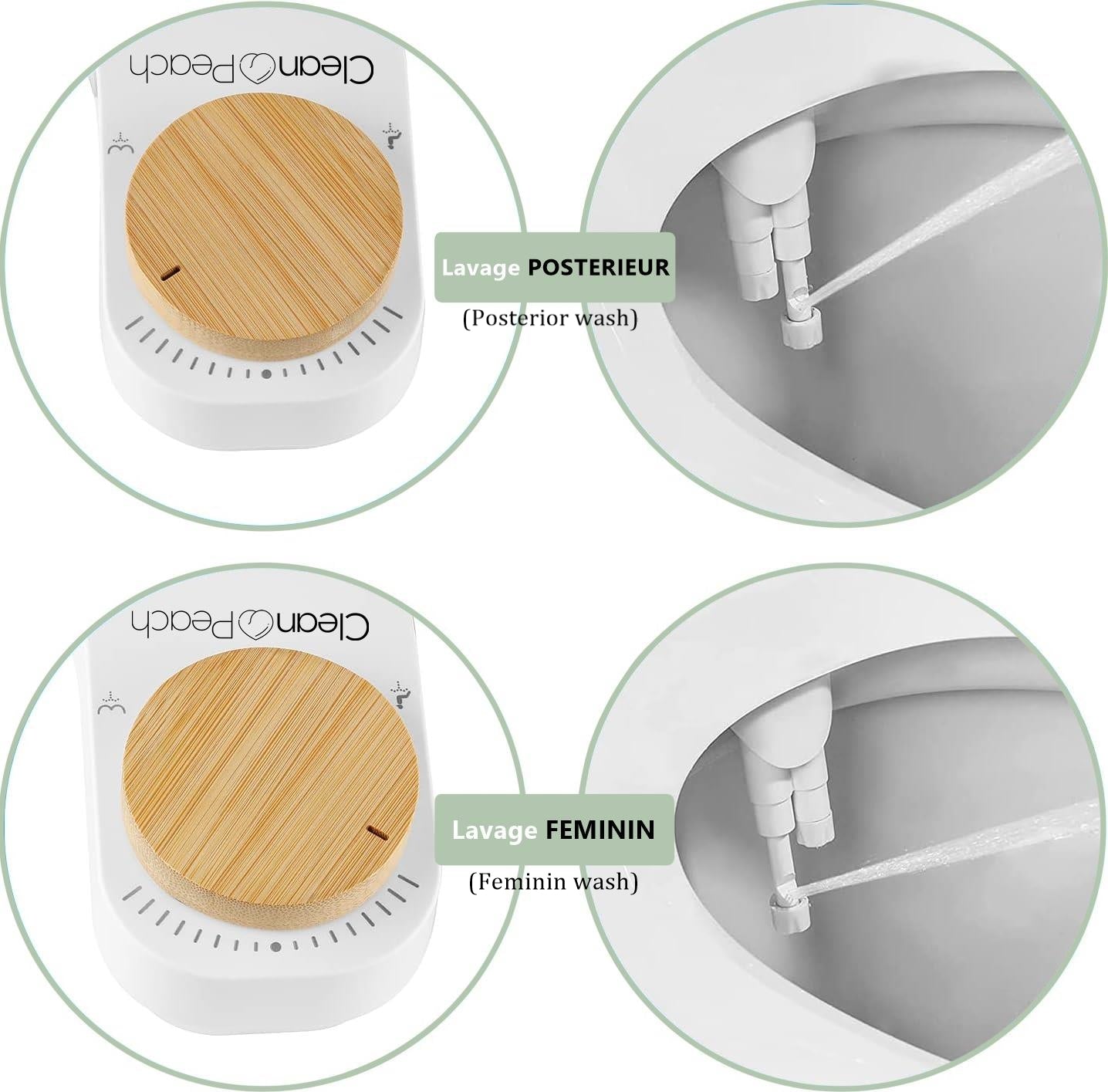 Bidet toilette WC - Kit complet - Clean🍑Peach®