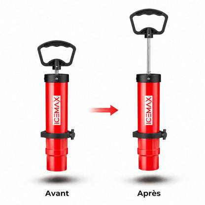 Icemax® - Déboucheur WC professionnel - Compatible Evier / Douche & Baignoire - Marque Française 
Livraison Express 48h/72h gratuite !