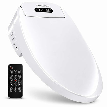 Abattant japonais intelligent - Kit complet Eau chaude + siège chauffant - Clean🍑Peach® - Marque française - Garantie 2 ans 
Livraison Express 48h/72h gratuite !