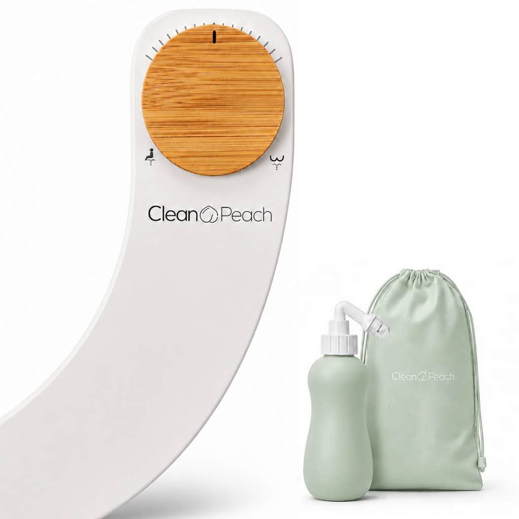 Clean🍑Peach® Bidet WC - Kit complet + bidet portable offert ! 
Installation sans électricité - Garantie 2 ans
Livraison Express 48h/72h gratuite